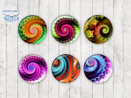 Motiv-Cabochons 1753 25mm (6 Stk)